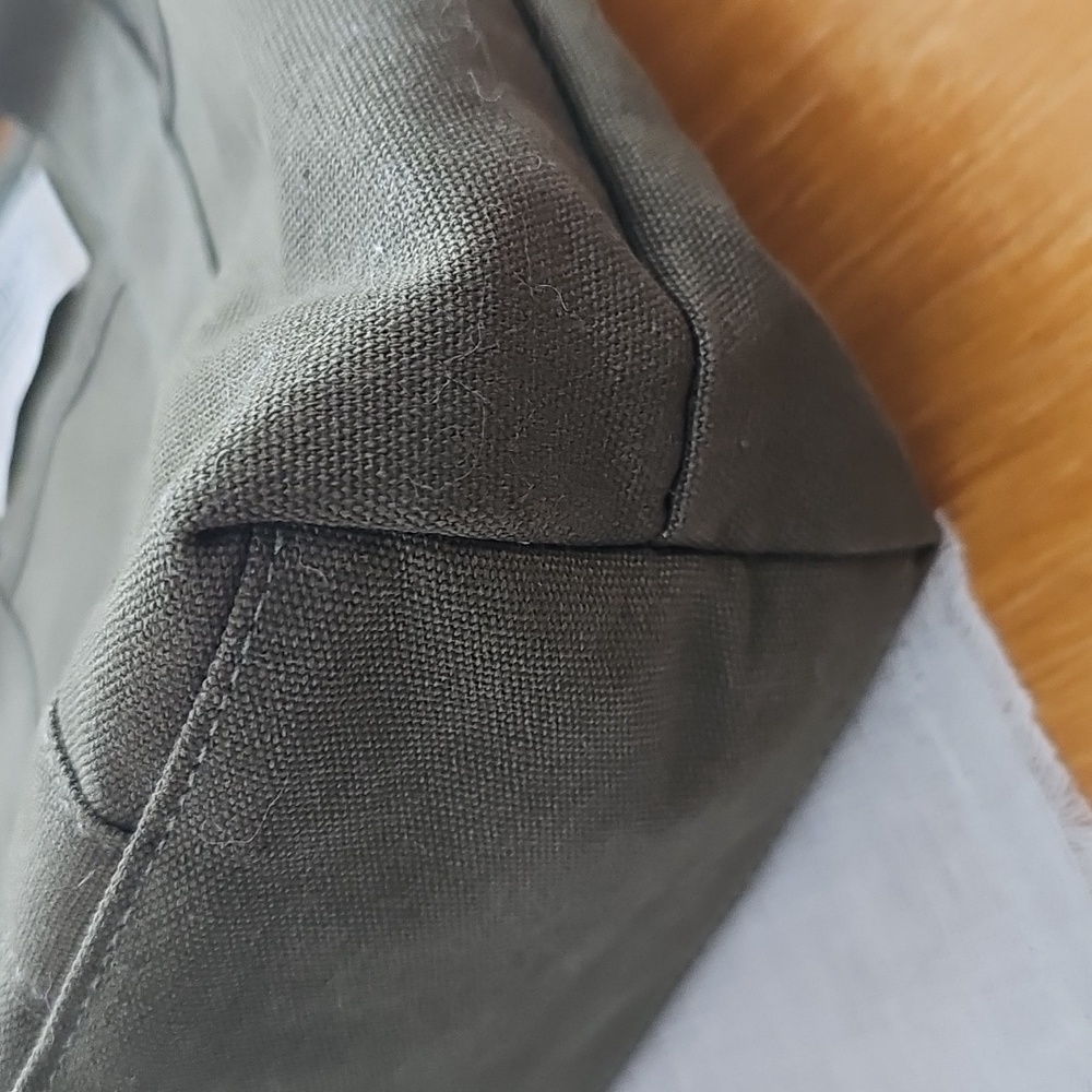 Sezane Mini Tote Bag Chance Correspondance Green - Picture 3 of 6